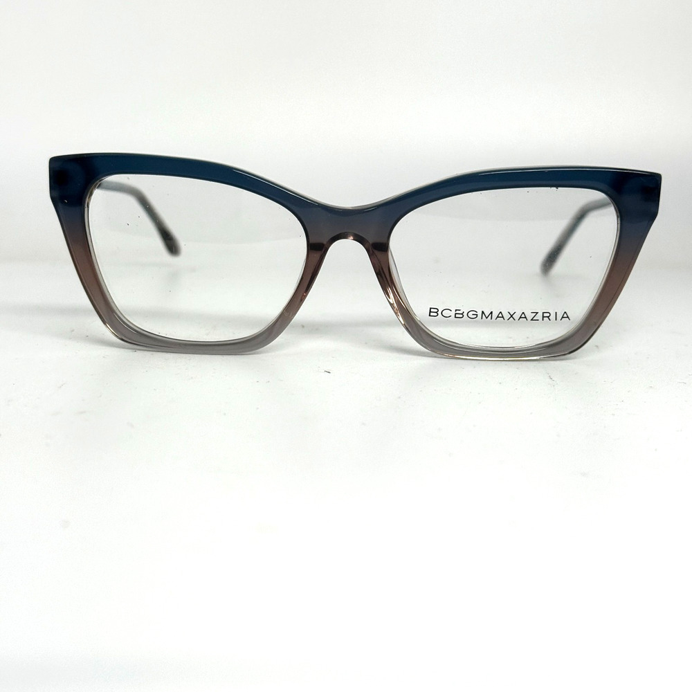 BCBGMAXAZRIA Cerise Blue Fade 48-16-130 Flex Hinge Eyeglasses H20563